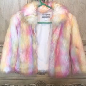 America Widgeon faux fur coat 7